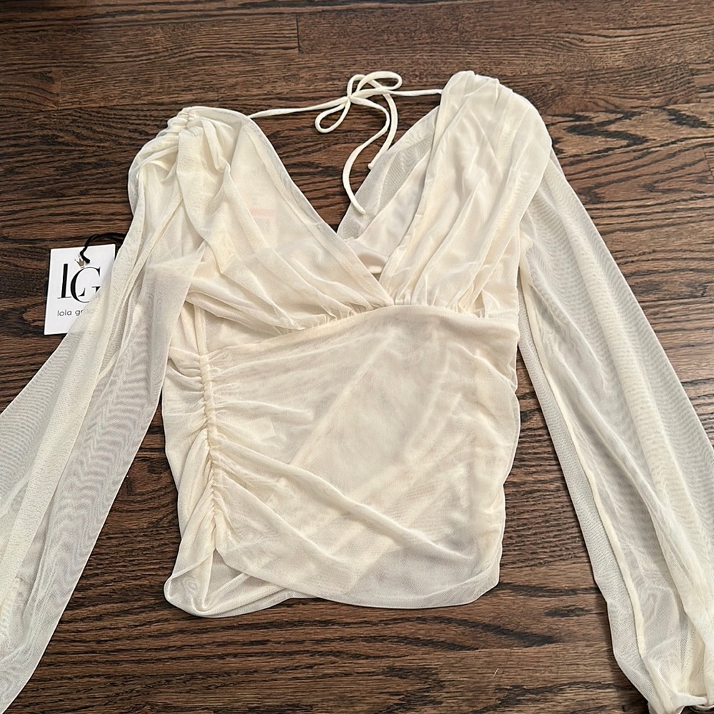 Lace long sleeve Lola Grace top